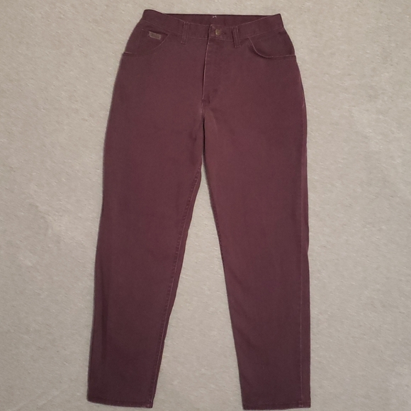 Vintage 80's Wrangler Purple "Mom" Jeans - Picture 6 of 15